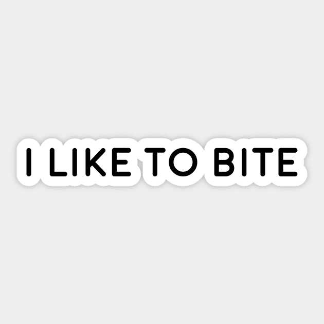 Like Bite Furry Vampire Monster Cute Dogs Cats Pet Sticker by Mellowdellow